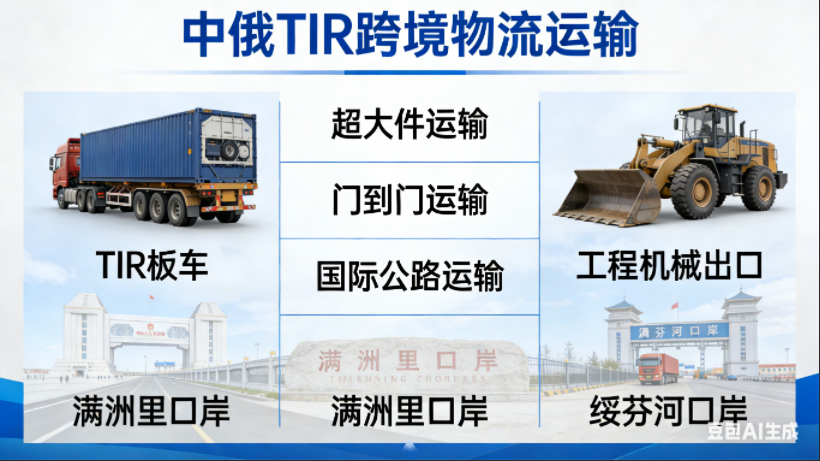 破界通途：TIR—— 中俄超大件运输的黄金动脉